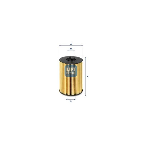 фильтр масляный t6 Crafter 17- UFI 2514400