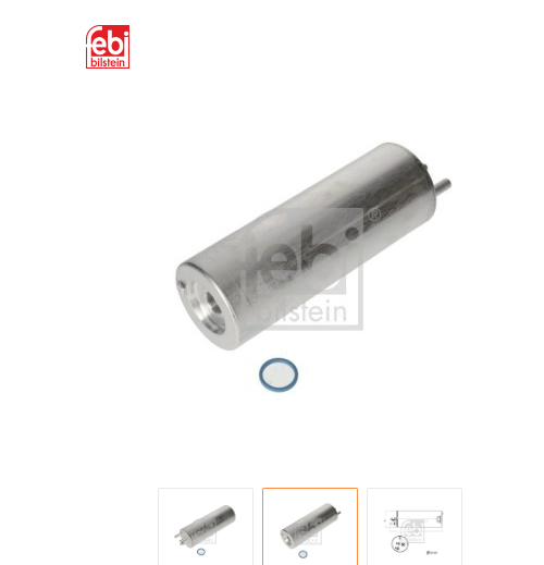 Фильтр топливный t6.1 под датчик FEBI 183406