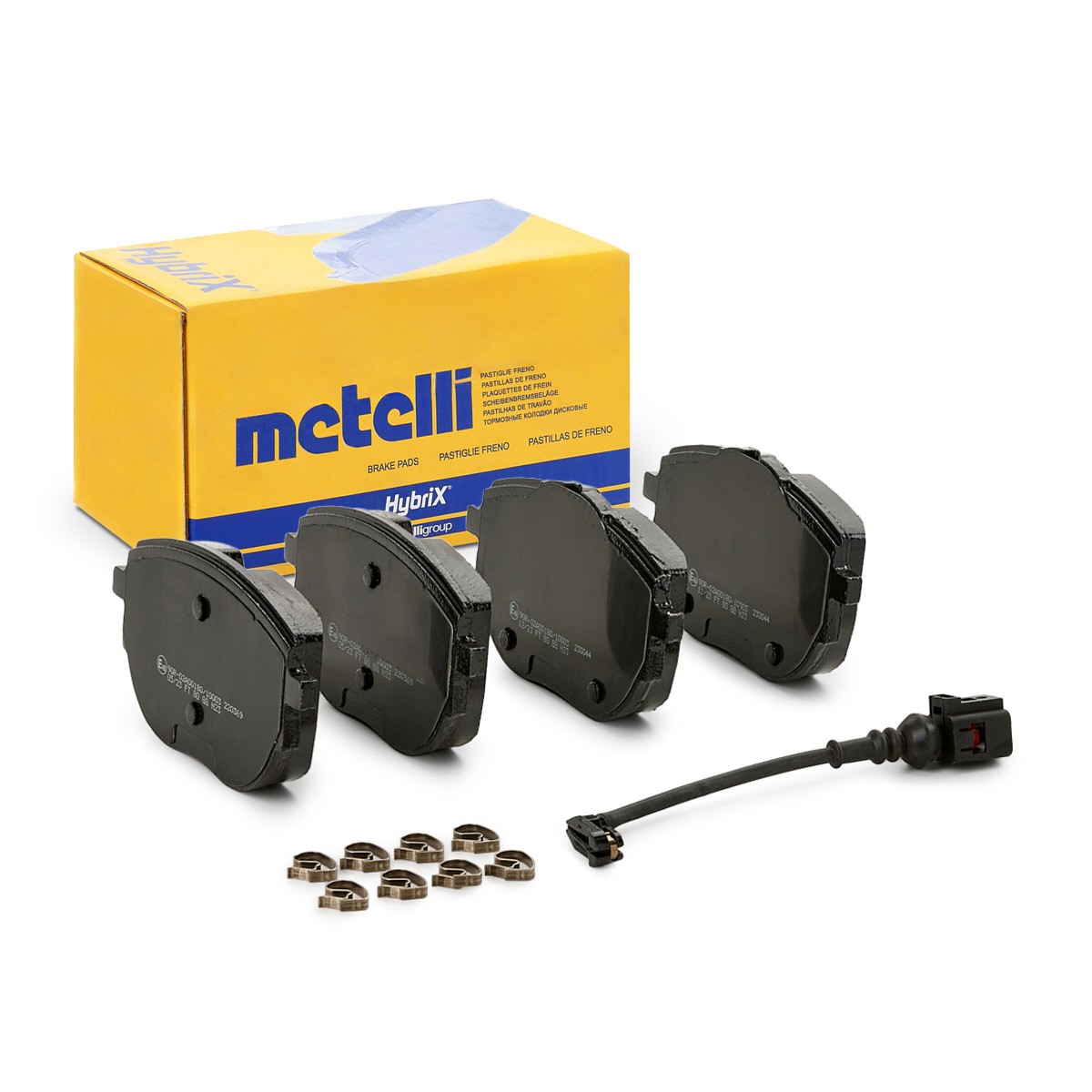 колодки передние 135,7 t6.1 с датчиком Metelli 2213210