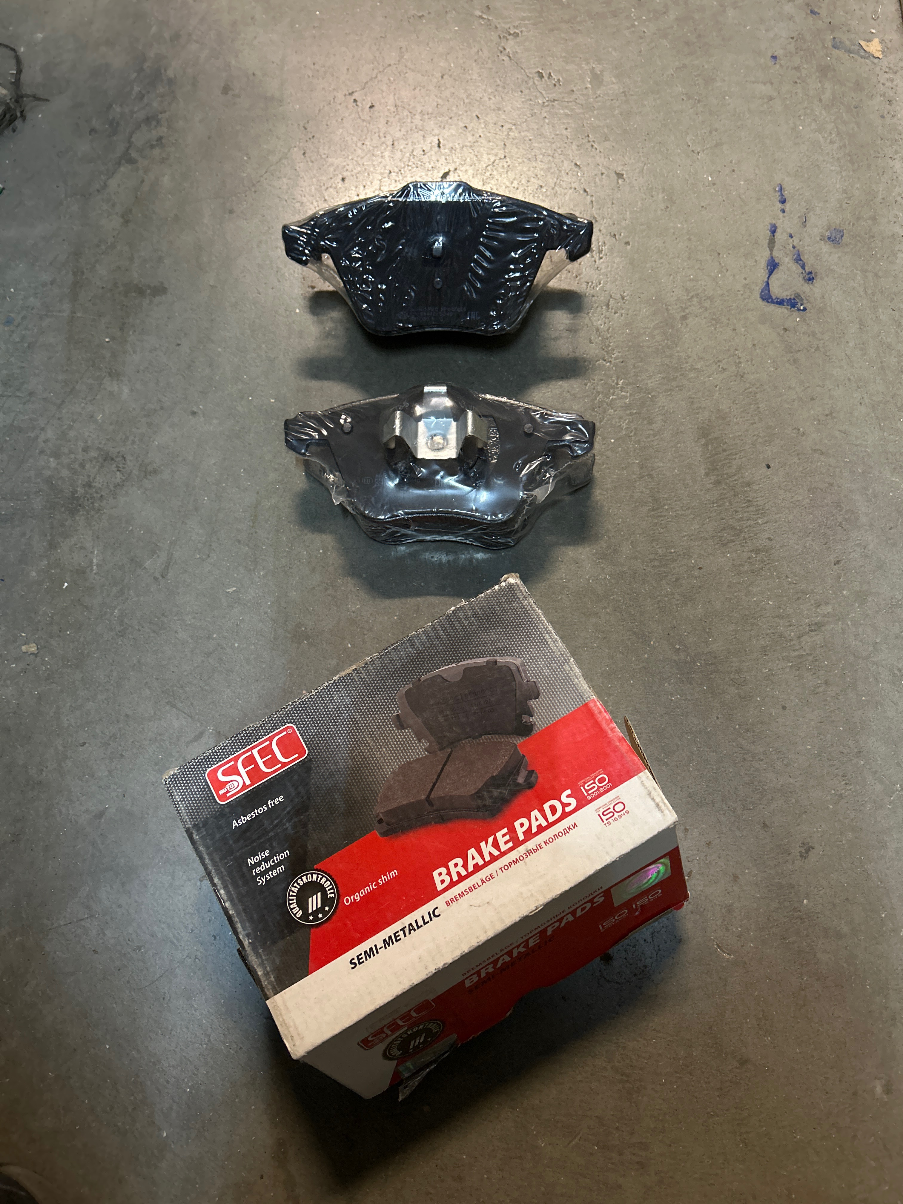 Колодки передние t5 AUTOSFEC BP012225