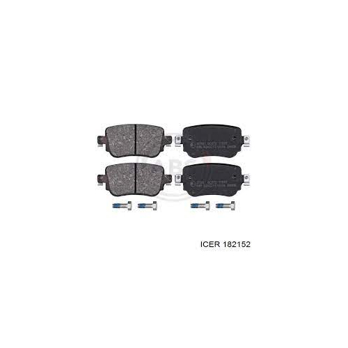 Колодки задние Caddy 4 16- BESER 4336