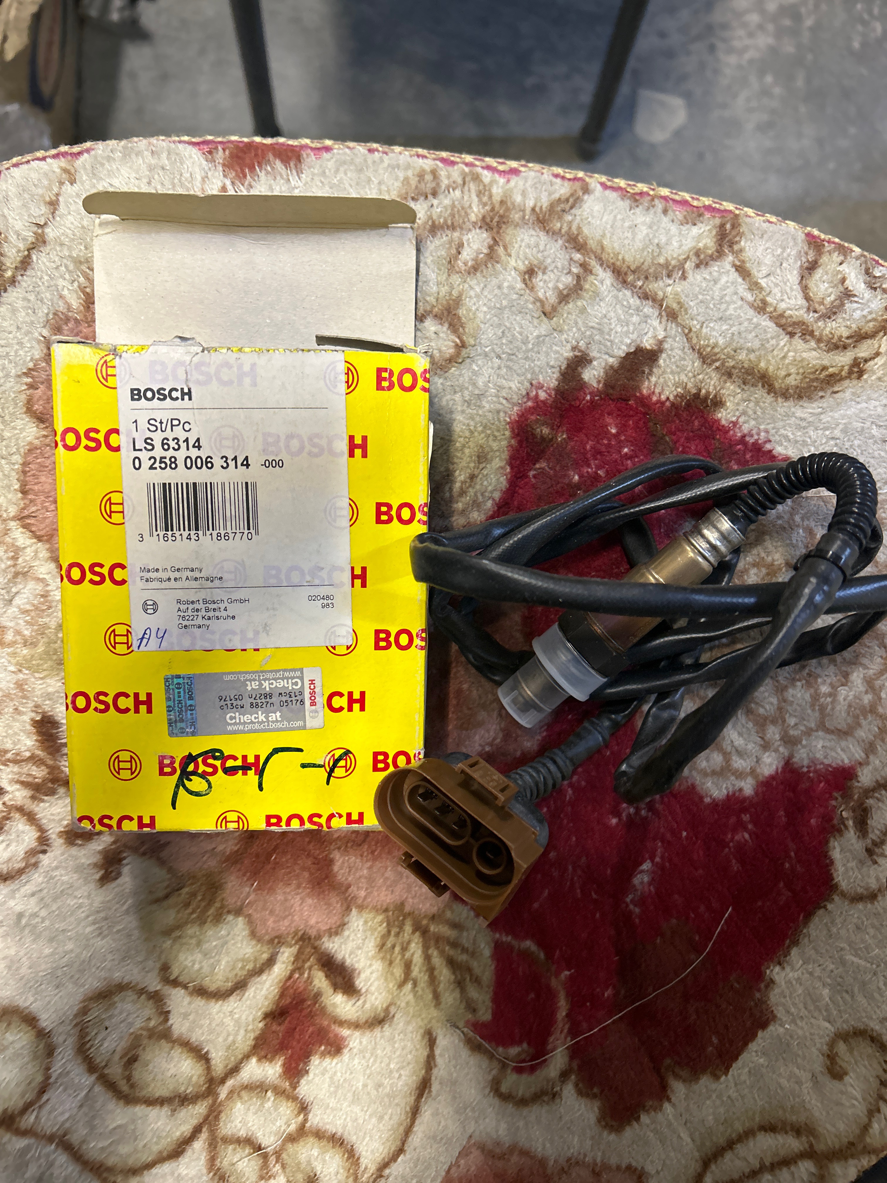 Лямбда-зонд BOSCH 0258006314