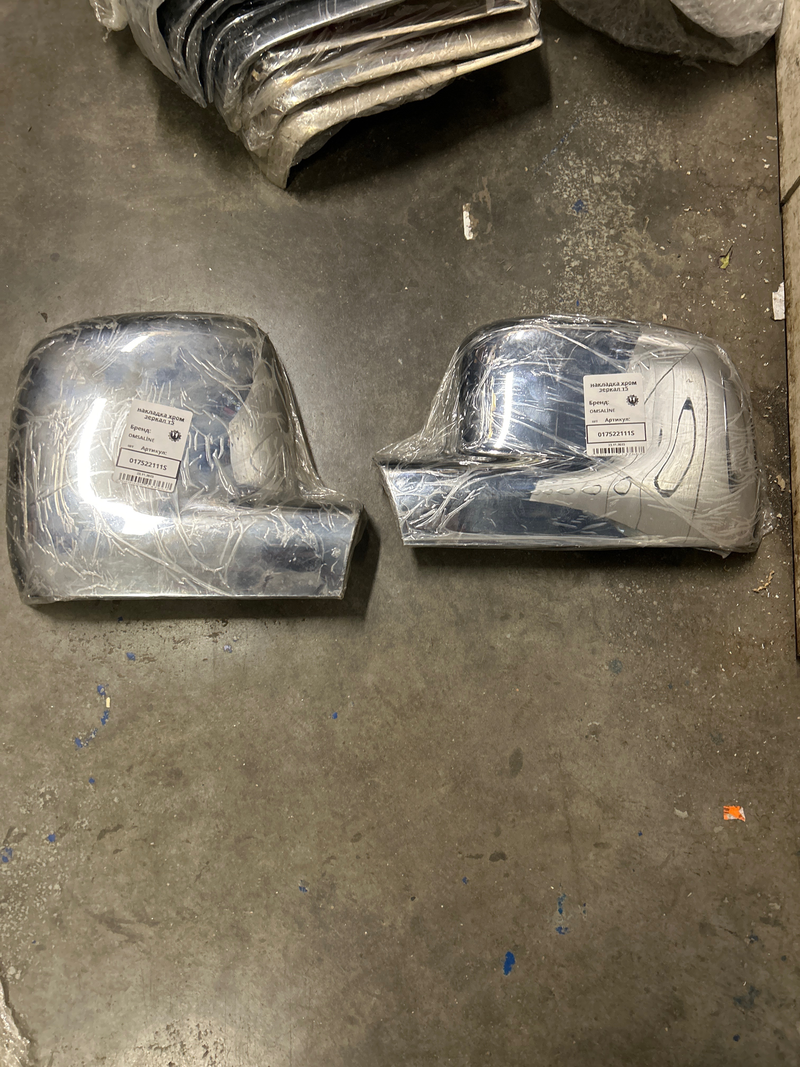 накладка зеркал хром Caddy t5 OMSALİNE 017522111S