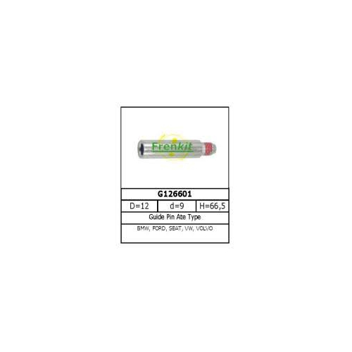 направляющая суппорта t5 Frenkit G126601 2774XC90UPF
