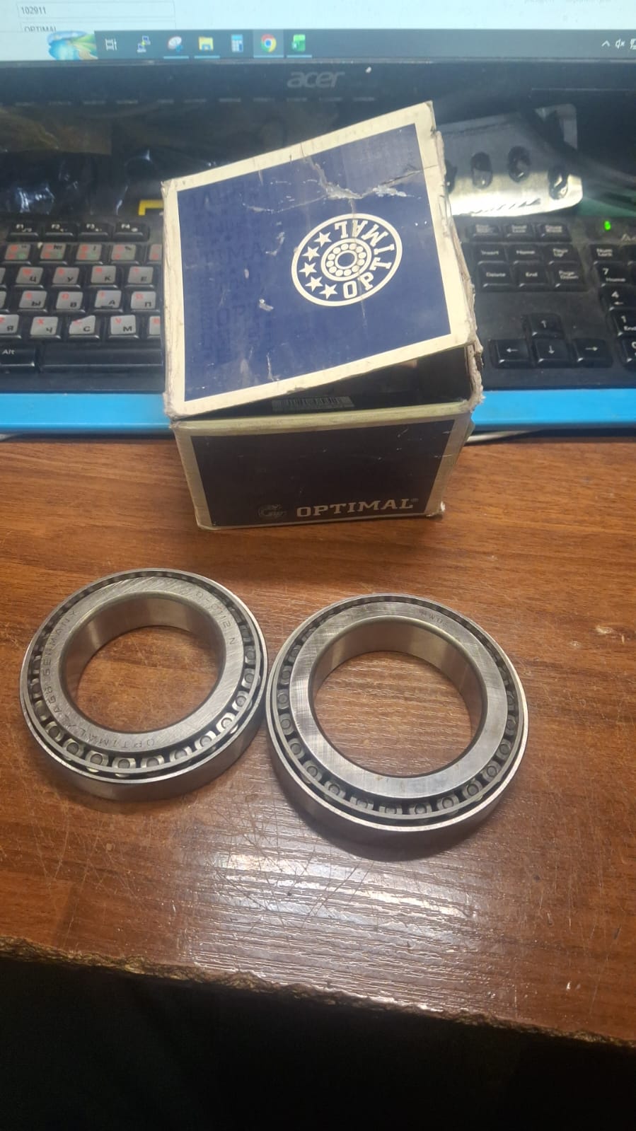 Подшипники Crafter 2 скат OPTIMAL 102911