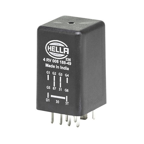 реле свечей накала t6 Crafter Hella 4RV008188491