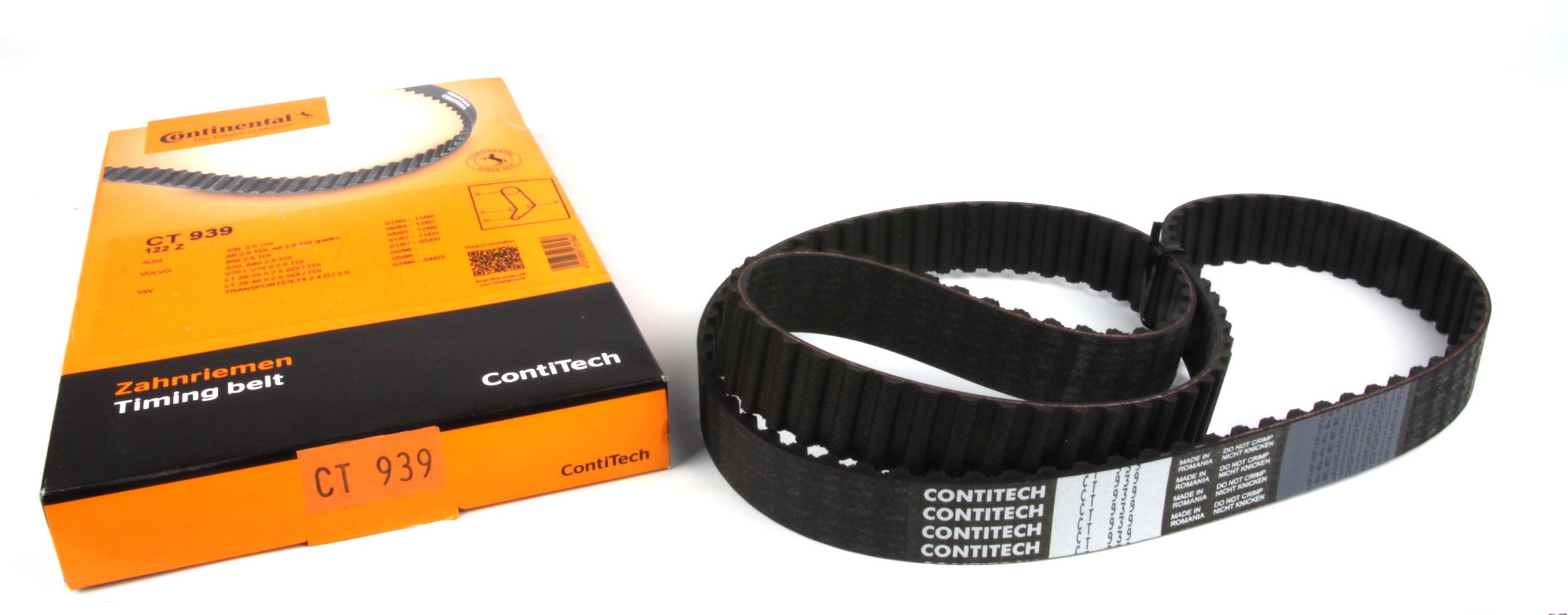 Ремень ГРМ 122 CONTITECH CT939