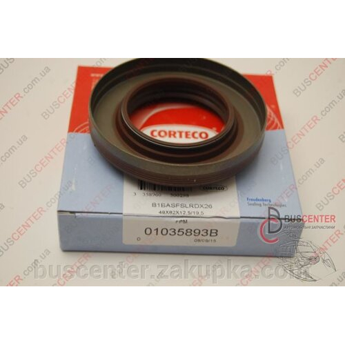 Сальник 48x82x12.5/19.5 CORTECO 01035893B