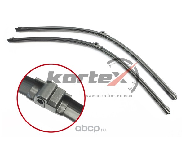Щетки t5 бок 600/600 KORTEX KP146