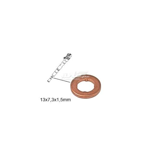 шайба форсунки 13х7,7х1,5 BOSCH F00VP01004