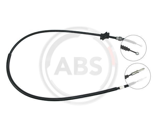 Трос ручн 86-91 L диск AUTOSFEC CB020054
